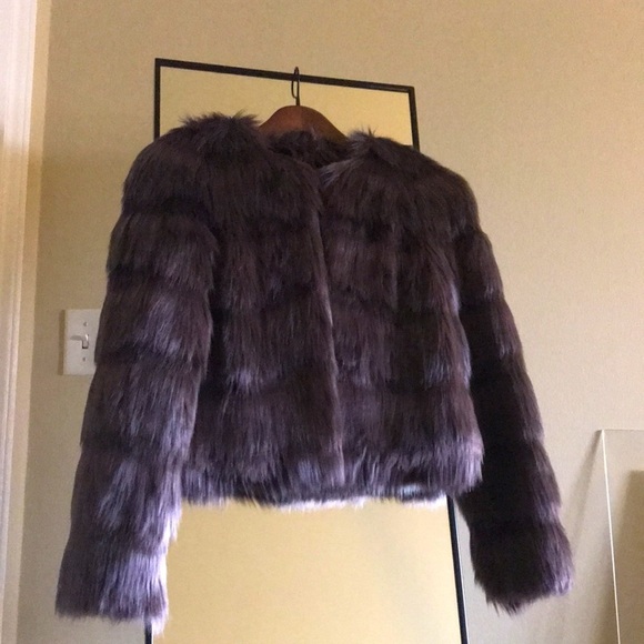 Juicy Couture Jackets & Blazers - Juicy Couture Faux Mink Coat SZ XS org$398